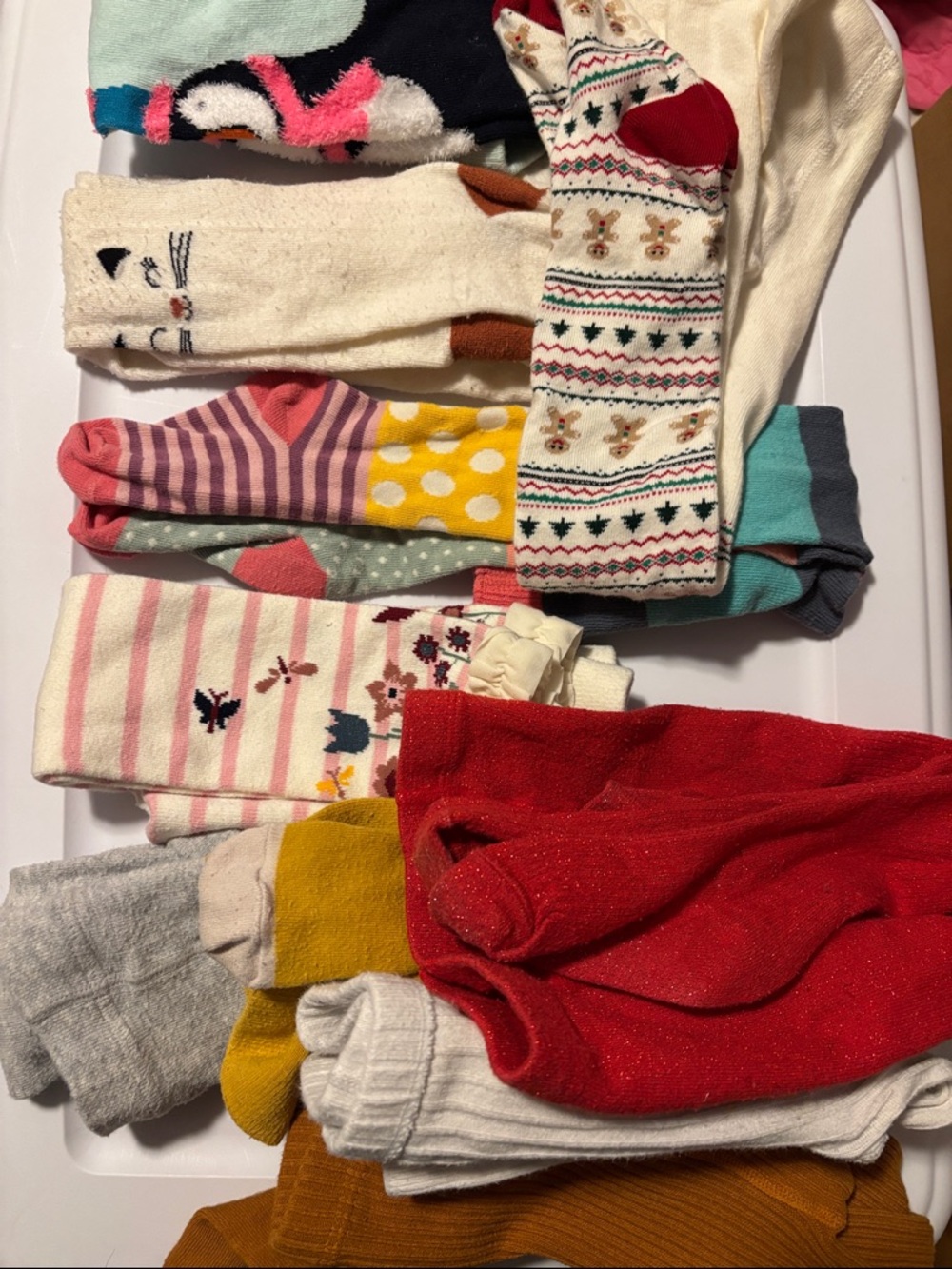 12MO bundle of tights!